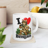 I ❤️ Bengals - Ceramic Mug, (11oz, 15oz)