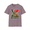 I Heart Bengals - Adult T-shirt