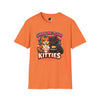 Show me Your Kitties funny cat t-shirt heather orange front view 