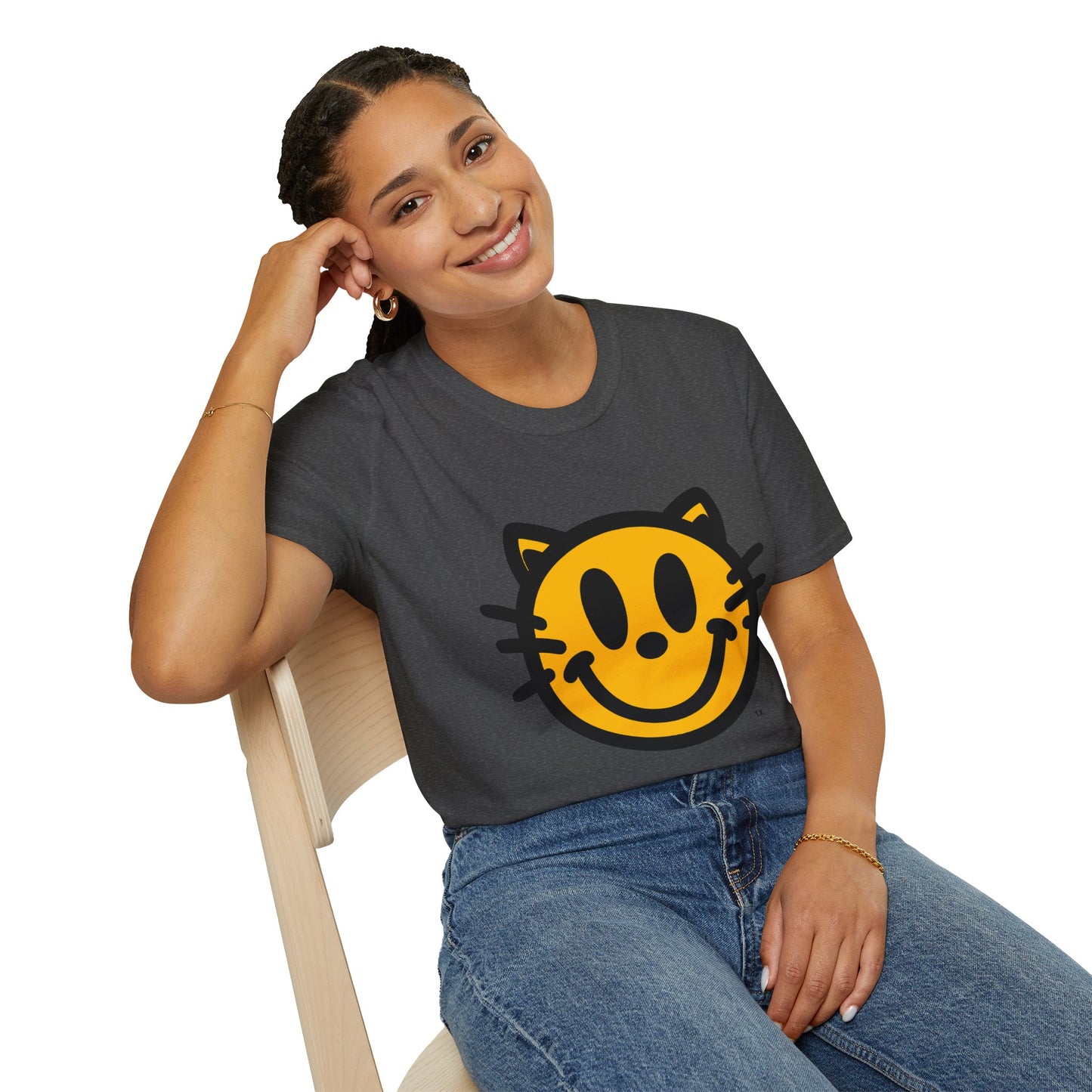 Promotional Sales Advertising Shirt - Smiley (Two-sided)