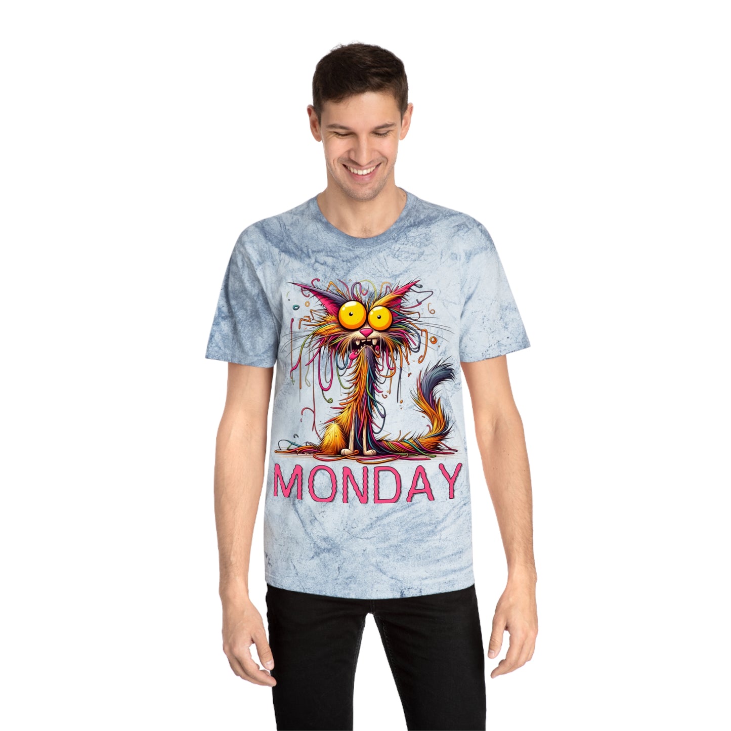 Monday - Adult Unisex Color Blast T-Shirt