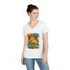 Taco Cat - Women's V-Neck Shirt