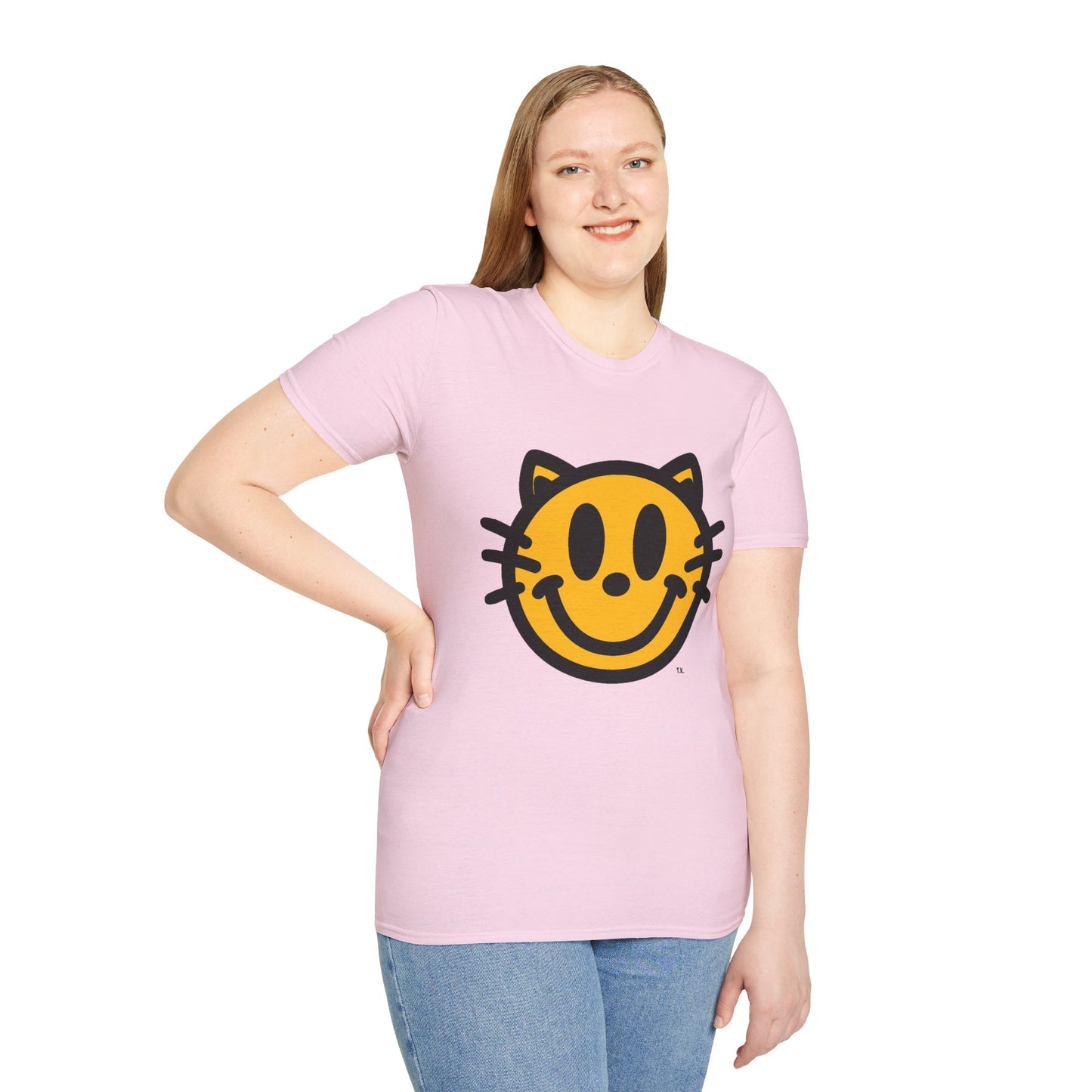 Promotional Sales Advertising Shirt - Smiley (Two-sided)