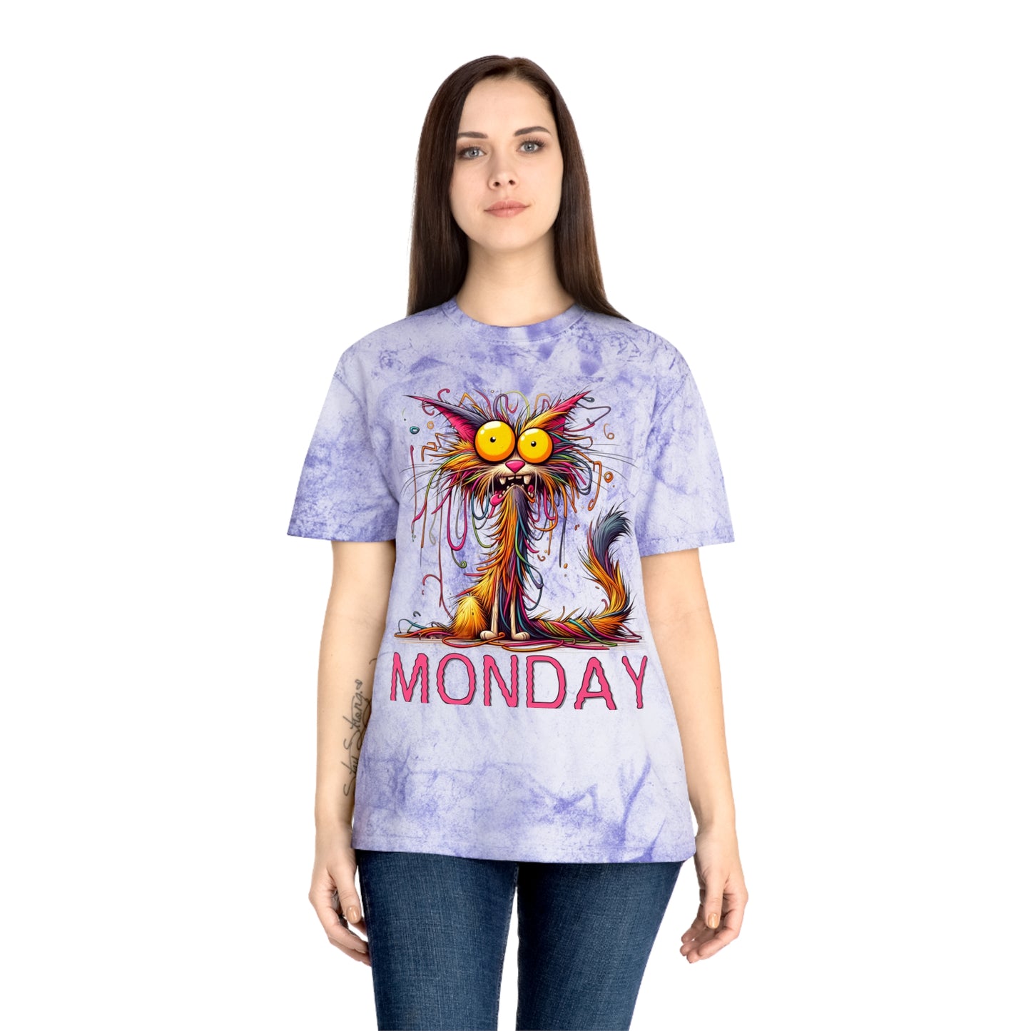 Monday - Adult Unisex Color Blast T-Shirt