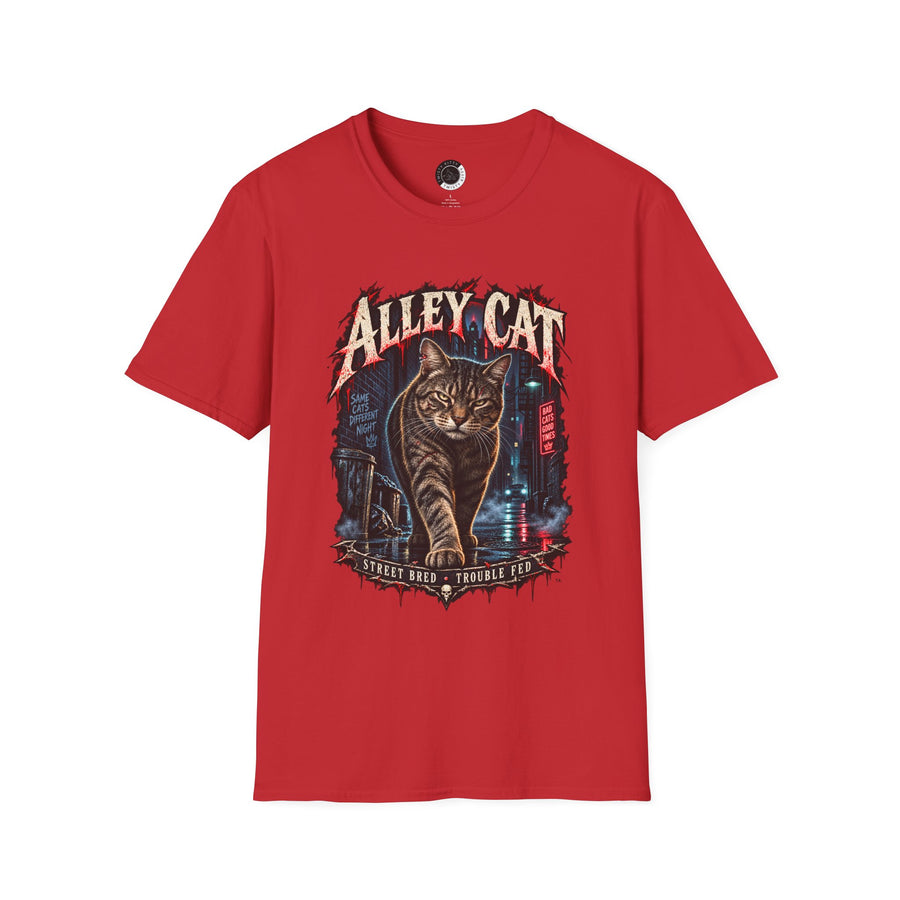 Purrs & Chaos Alley Cat - Adult T-shirt