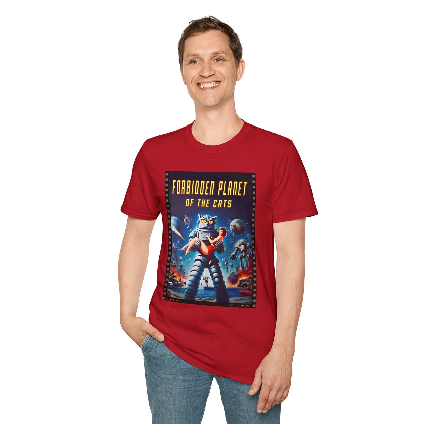 Forbidden Planet of the Cats - Adult T-shirt