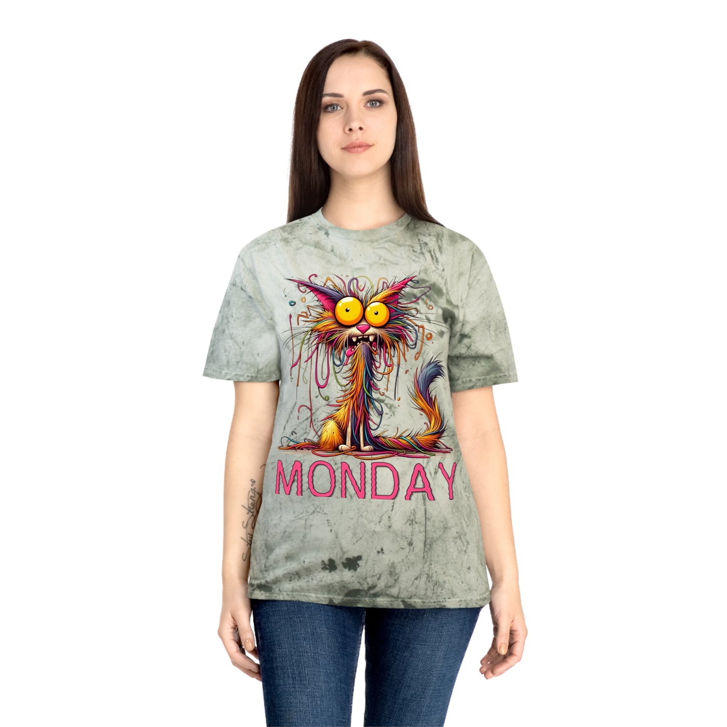 Monday - Adult Unisex Color Blast T-Shirt