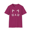 Charming Cat Face - Adult T-Shirt