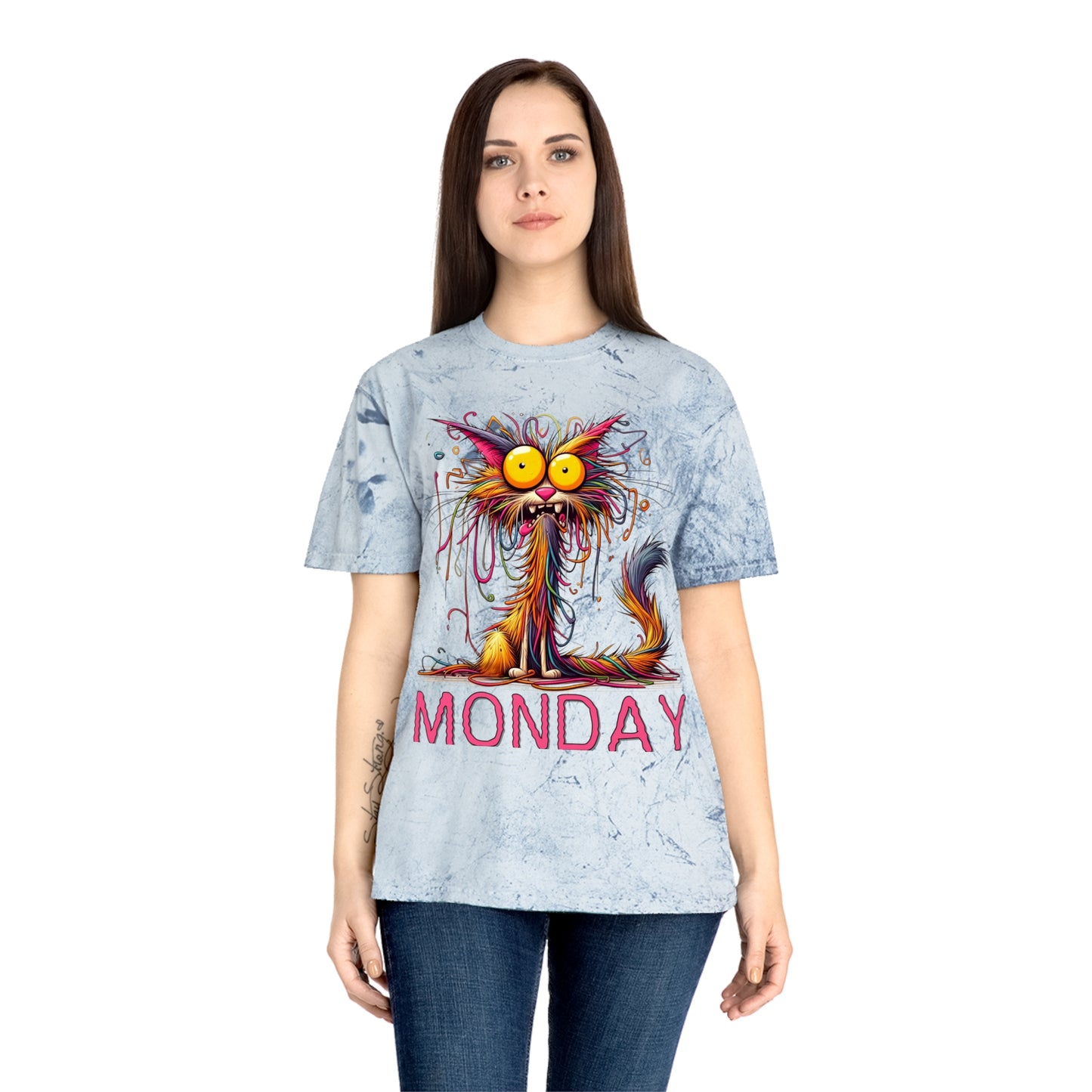 Monday - Adult Unisex Color Blast T-Shirt