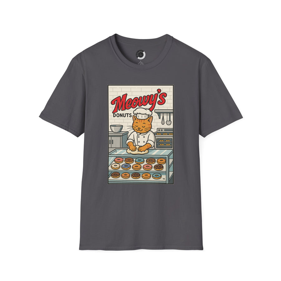 Meowy's Donuts - Adult T-Shirt
