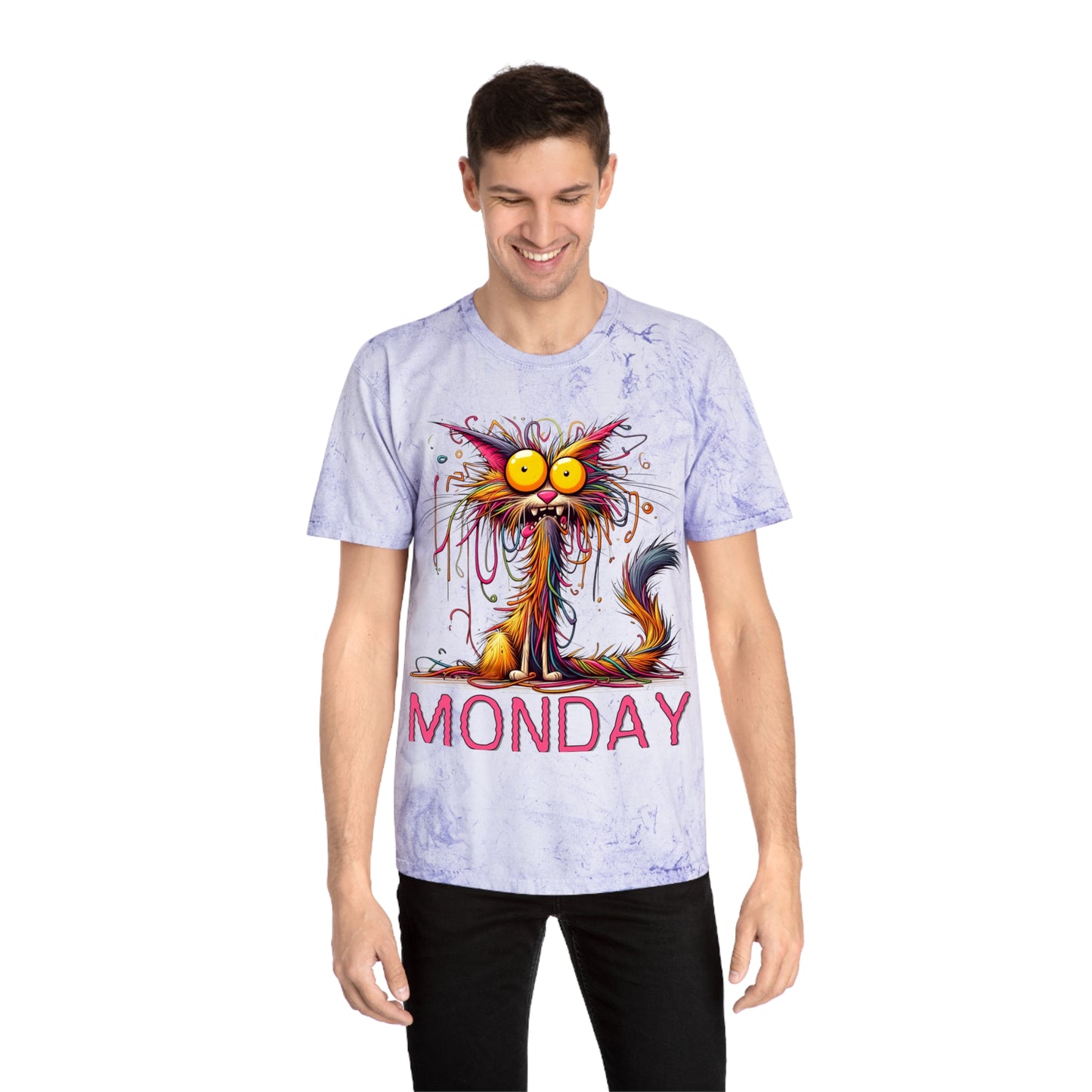 Monday - Adult Unisex Color Blast T-Shirt