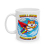 Purrfect Day - Ceramic Mug, (11oz, 15oz)