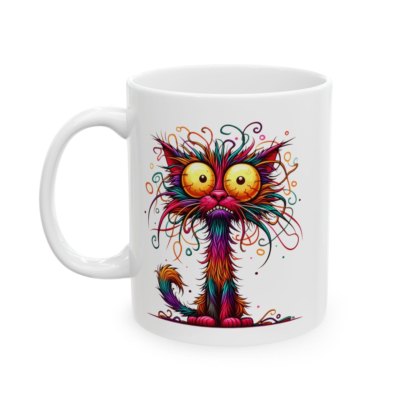 Mug - Frazzled - Ceramic Mug, (11oz, 15oz)