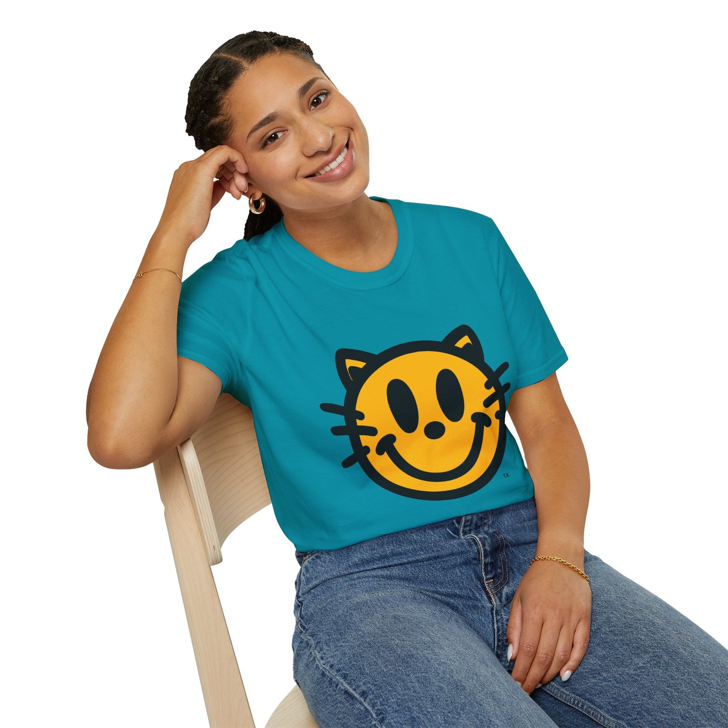 Promotional Sales Advertising Shirt - Smiley (Two-sided)