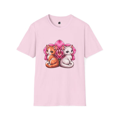 Pussy in Bloom - Adult T-Shirt
