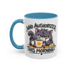 Who Authorized This Morning? Accent Mug (11/15oz)