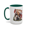 Mother of Cats - Ceramic Mug Accent Colored (11oz/15oz)