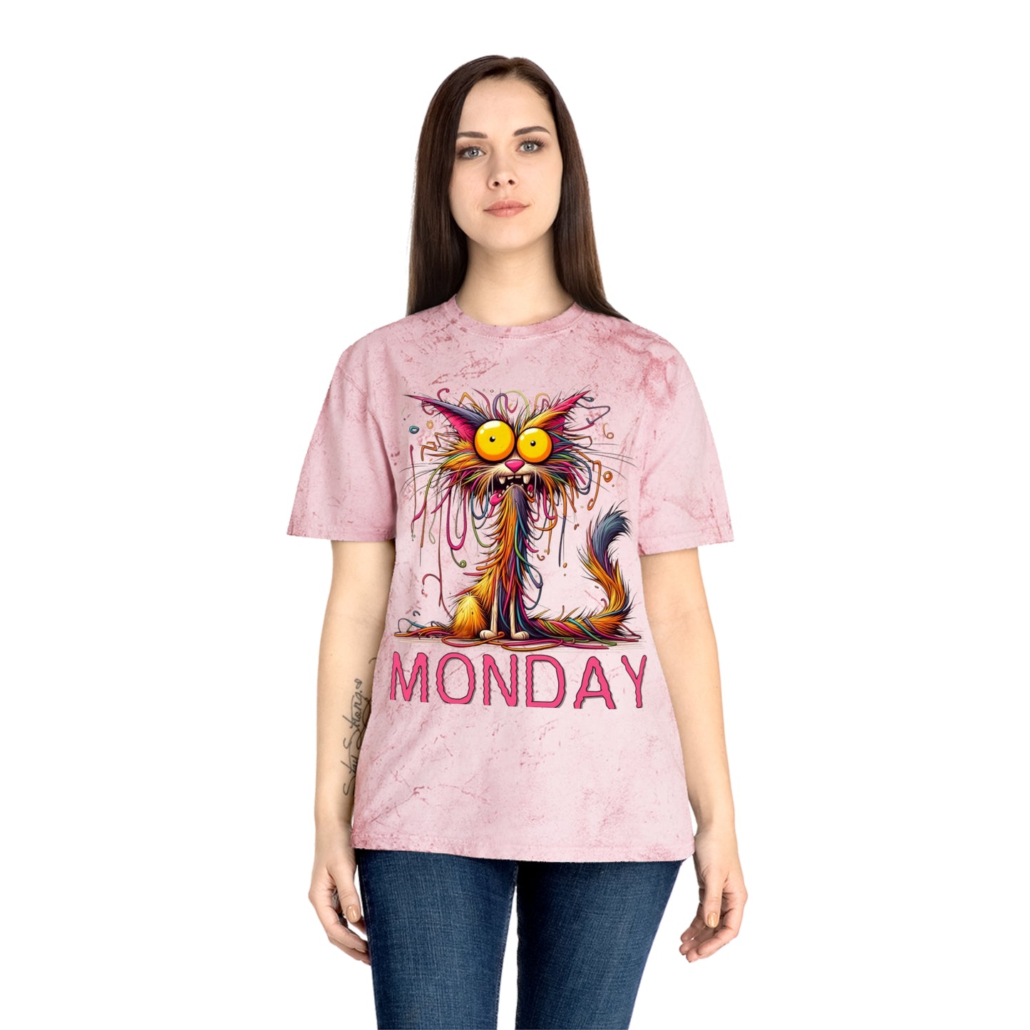 Monday - Adult Unisex Color Blast T-Shirt