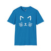 Charming Cat Face - Adult T-Shirt