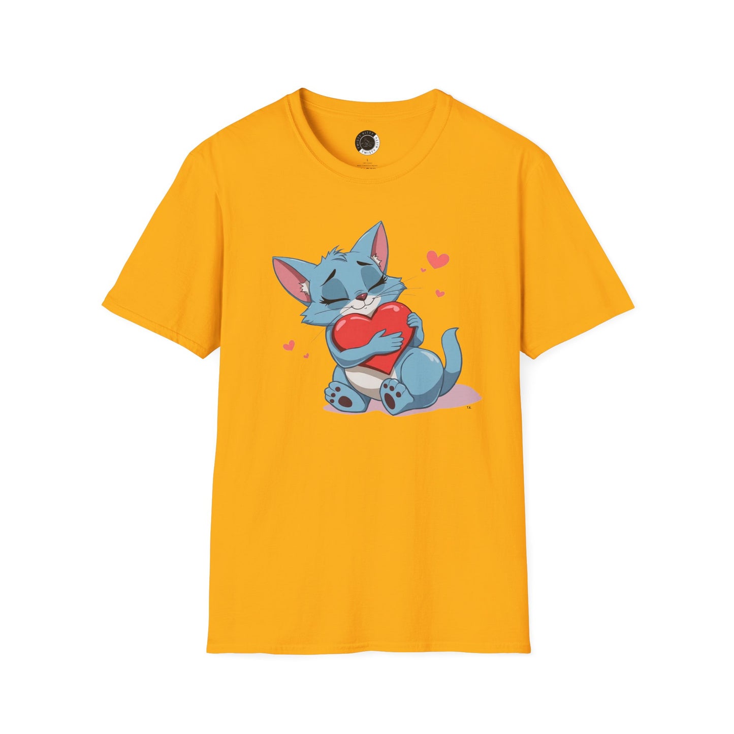 Promotional Sales Advertising Shirt - Cat Love (Two-sided)