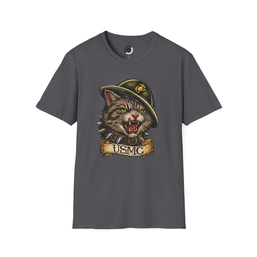 USMC War Cat — Adult T-Shirt