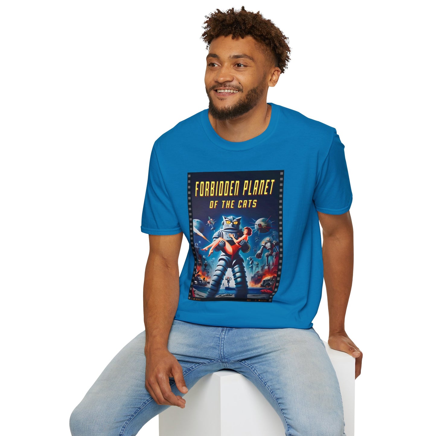 Forbidden Planet of the Cats - Adult T-shirt