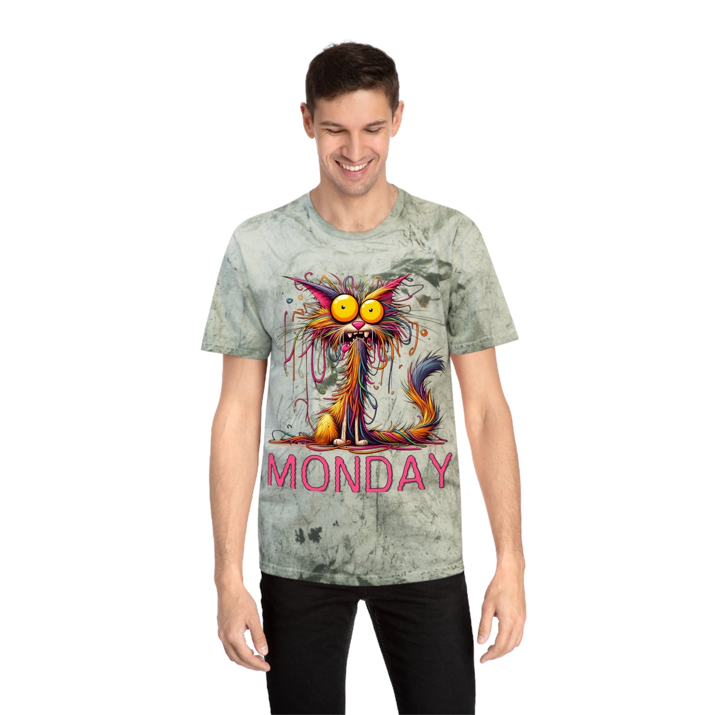 Monday - Adult Unisex Color Blast T-Shirt