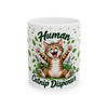 Human Cat Nip Dispenser - Ceramic Mug, (11oz, 15oz)