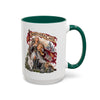 Mother of Cats - Ceramic Mug Accent Colored (11oz/15oz)