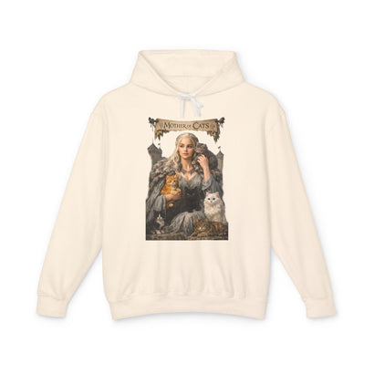Mother of Cats 2026 - Unisex Lightweight Hooded Sweatshirt