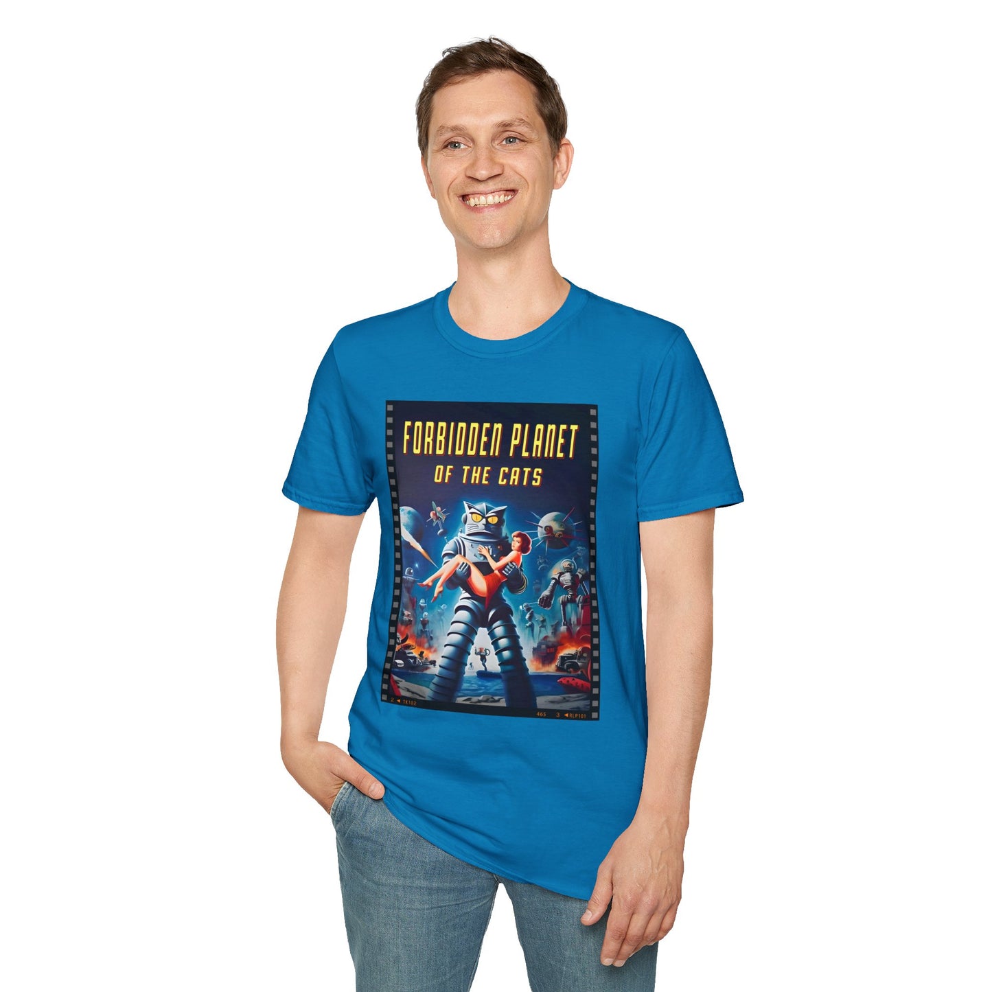 Forbidden Planet of the Cats - Adult T-shirt