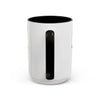 Human Catnip Dispenser - Ceramic Mug Accent Colored (11oz/15oz)