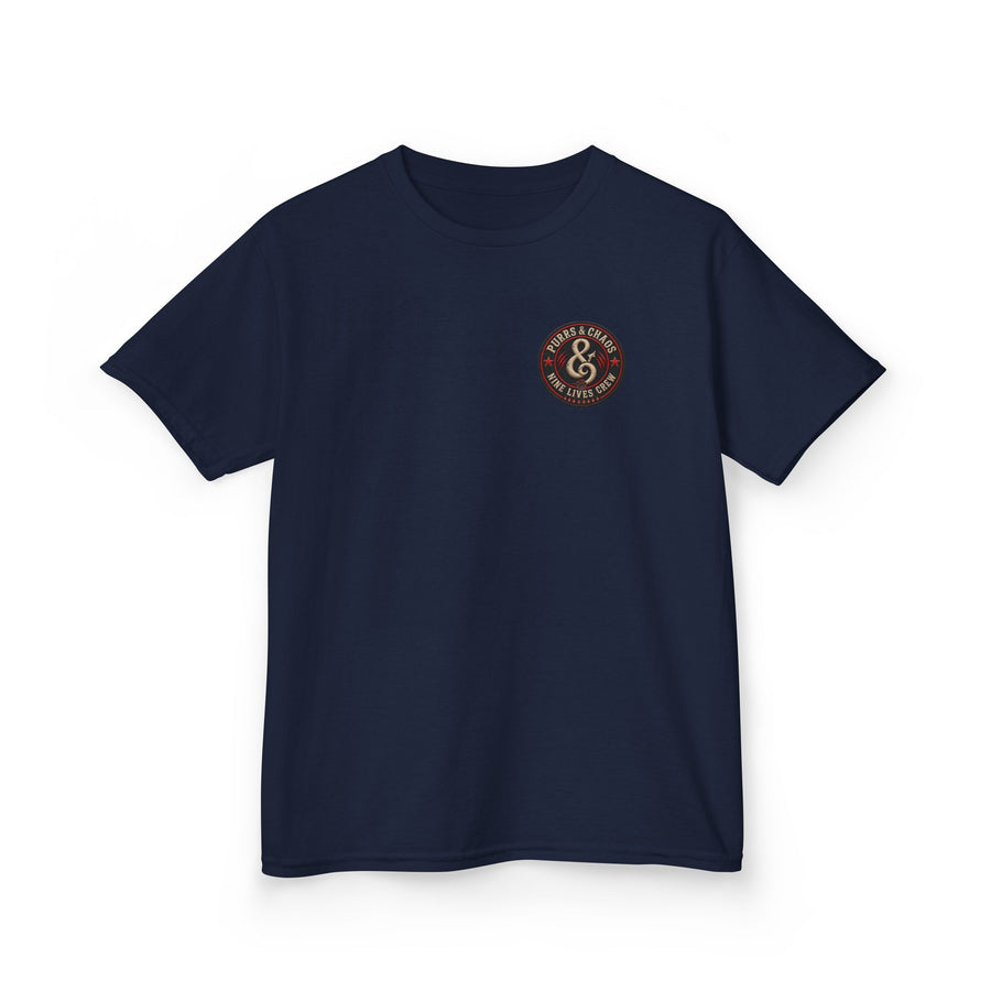 Purrs & Chaos Live Wild - Youth T-Shirt