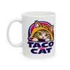 Taco Cat - Ceramic Mug, (11oz, 15oz)