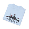 Too Tired to Cat T-Shirt | Adult T-Shirt