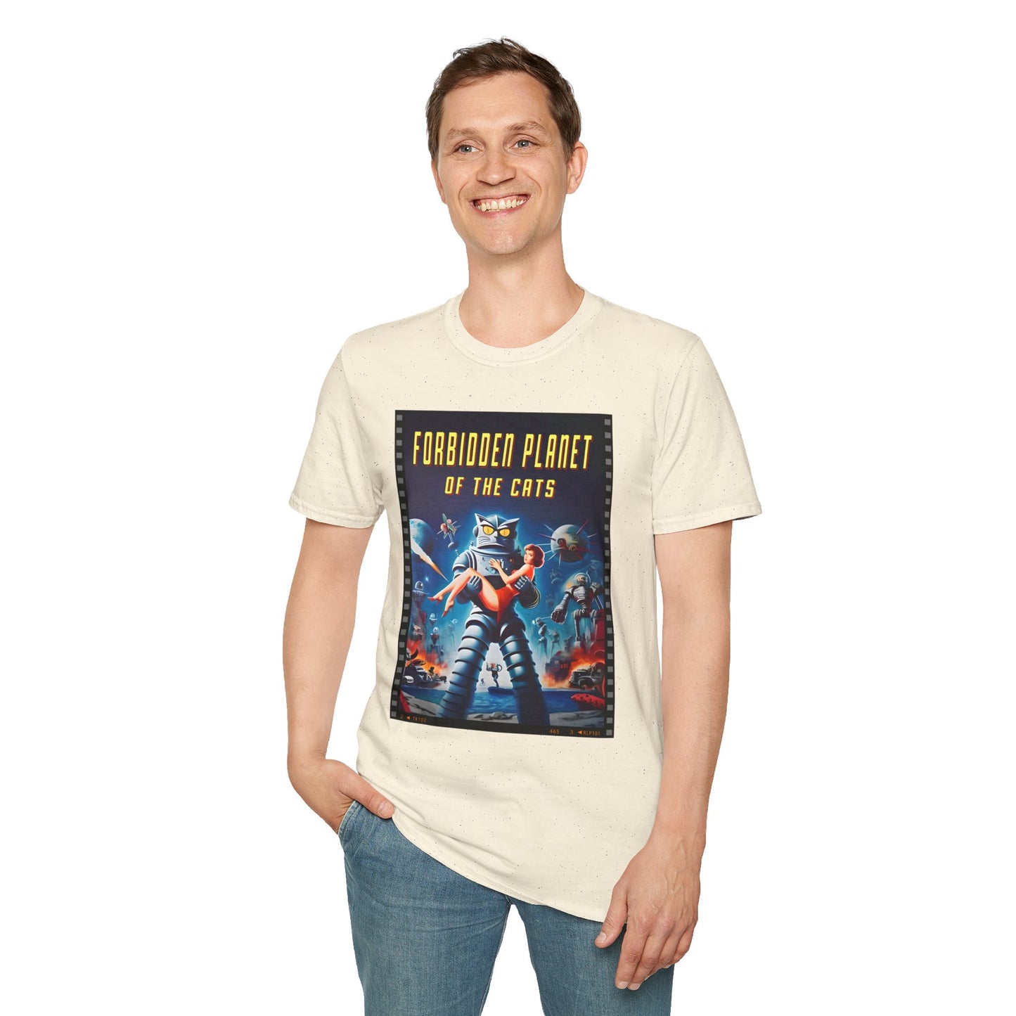 Forbidden Planet of the Cats - Adult T-shirt