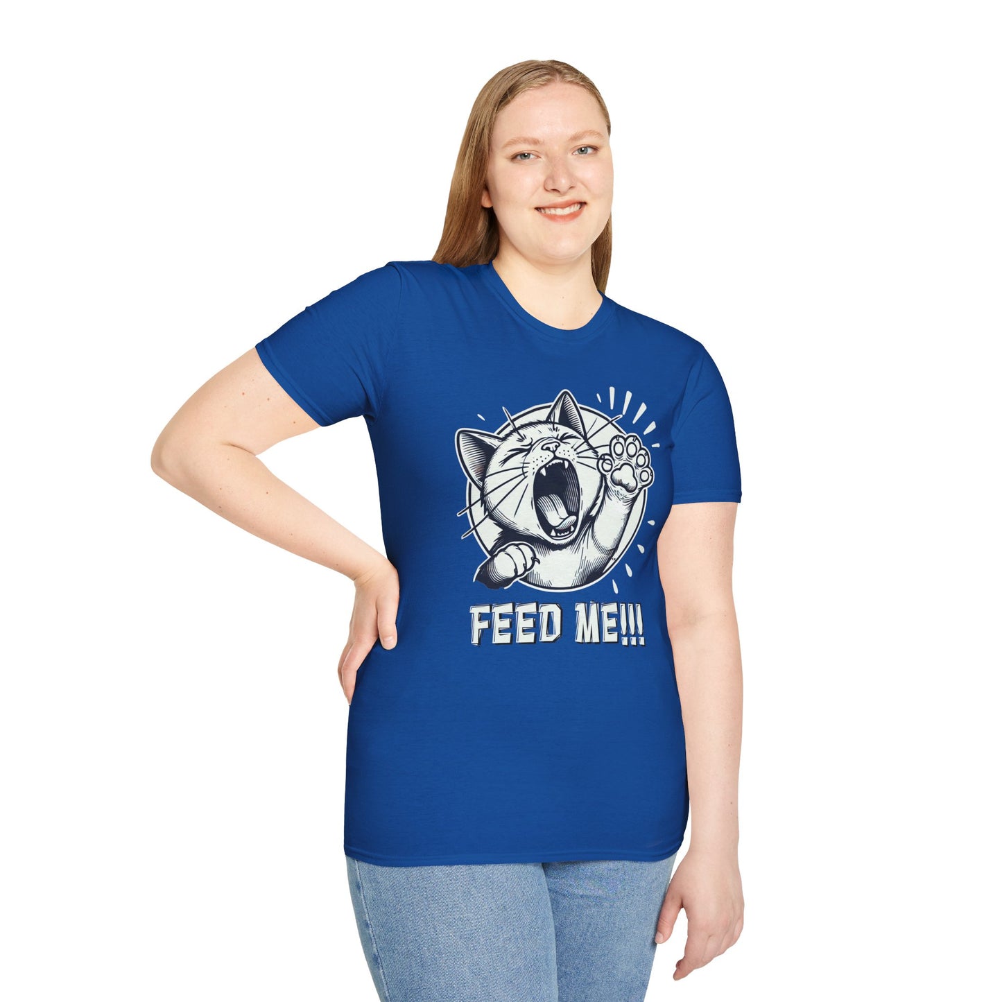 Promotional Sales Advertising Shirt - Feed Me (Two-sided)