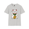 Maneki-Neko Repelling Cat - Adult T-Shirt