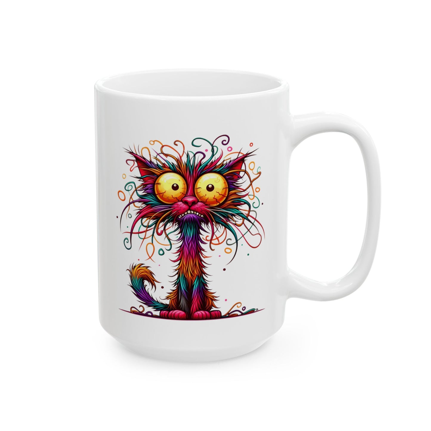 Mug - Frazzled - Ceramic Mug, (11oz, 15oz)