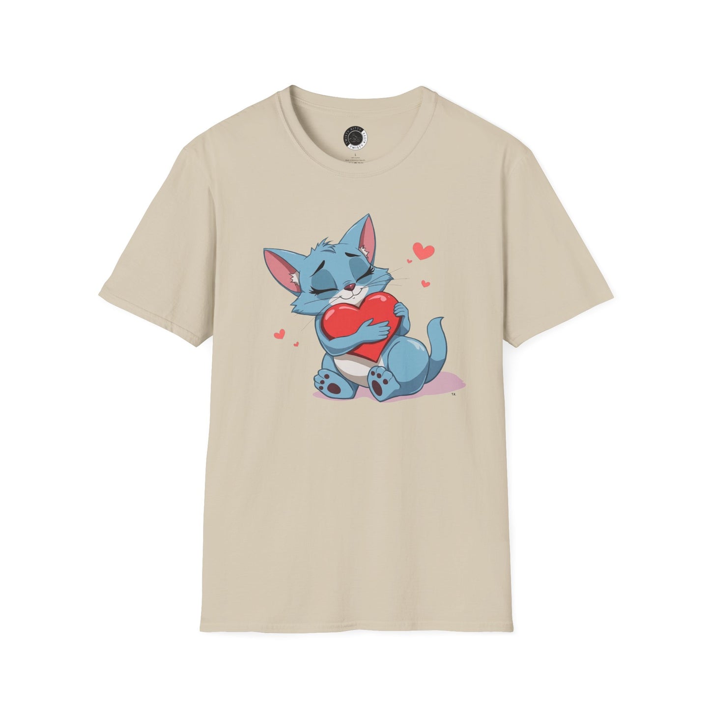 Promotional Sales Advertising Shirt - Cat Love (Two-sided)