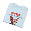 Coffee Disdain - Adult Unisex Garment-Dyed T-shirt