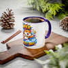 Super Purrfect Day - Ceramic Mug Accent Colored (11oz/15oz)