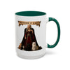 Mother of Cats - Ceramic Mug Accent Colored (11oz/15oz)