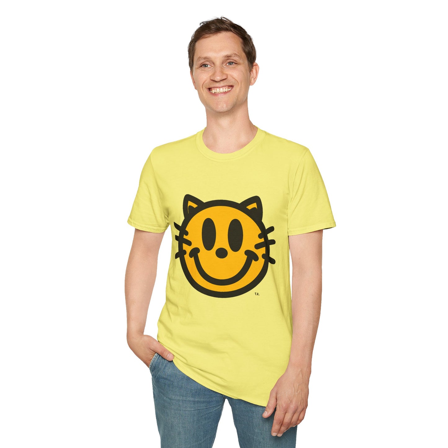 Promotional Sales Advertising Shirt - Smiley (Two-sided)