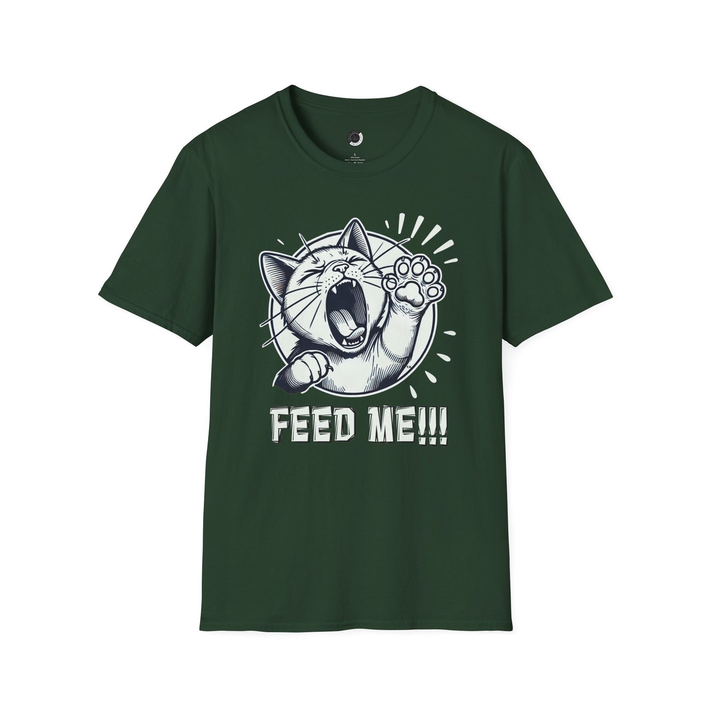 Promotional Sales Advertising Shirt - Feed Me (Two-sided)