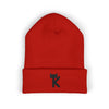 Embroidered TK-Signature Classic Cuffed Beanie - Light Colors