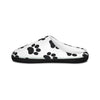 Cozy Paw Print Women's Indoor Slippers