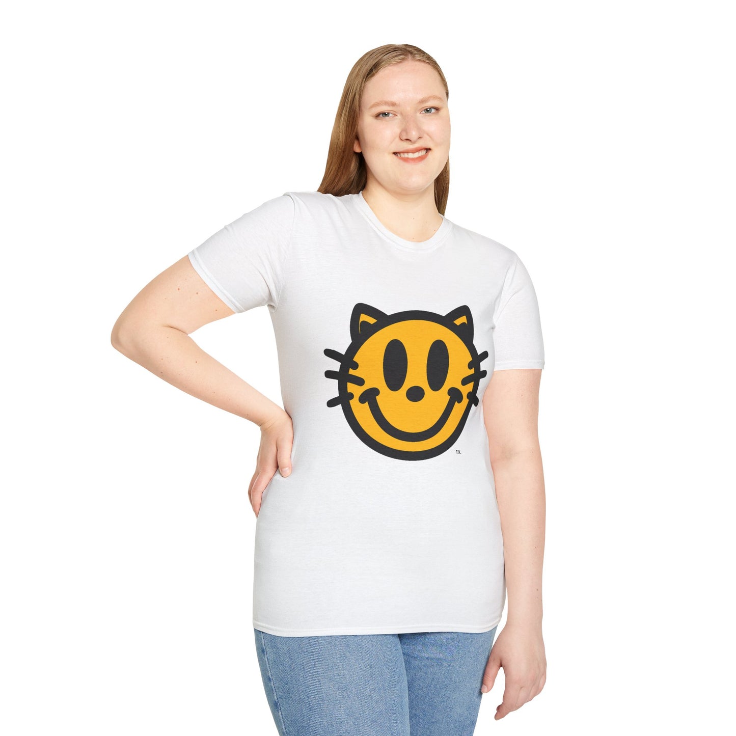 Promotional Sales Advertising Shirt - Smiley (Two-sided)