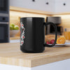 I ❤️ Black Cats – Ceramic Black Mug (11oz & 15oz)
