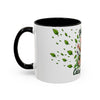 Human Catnip Dispenser - Ceramic Mug Accent Colored (11oz/15oz)